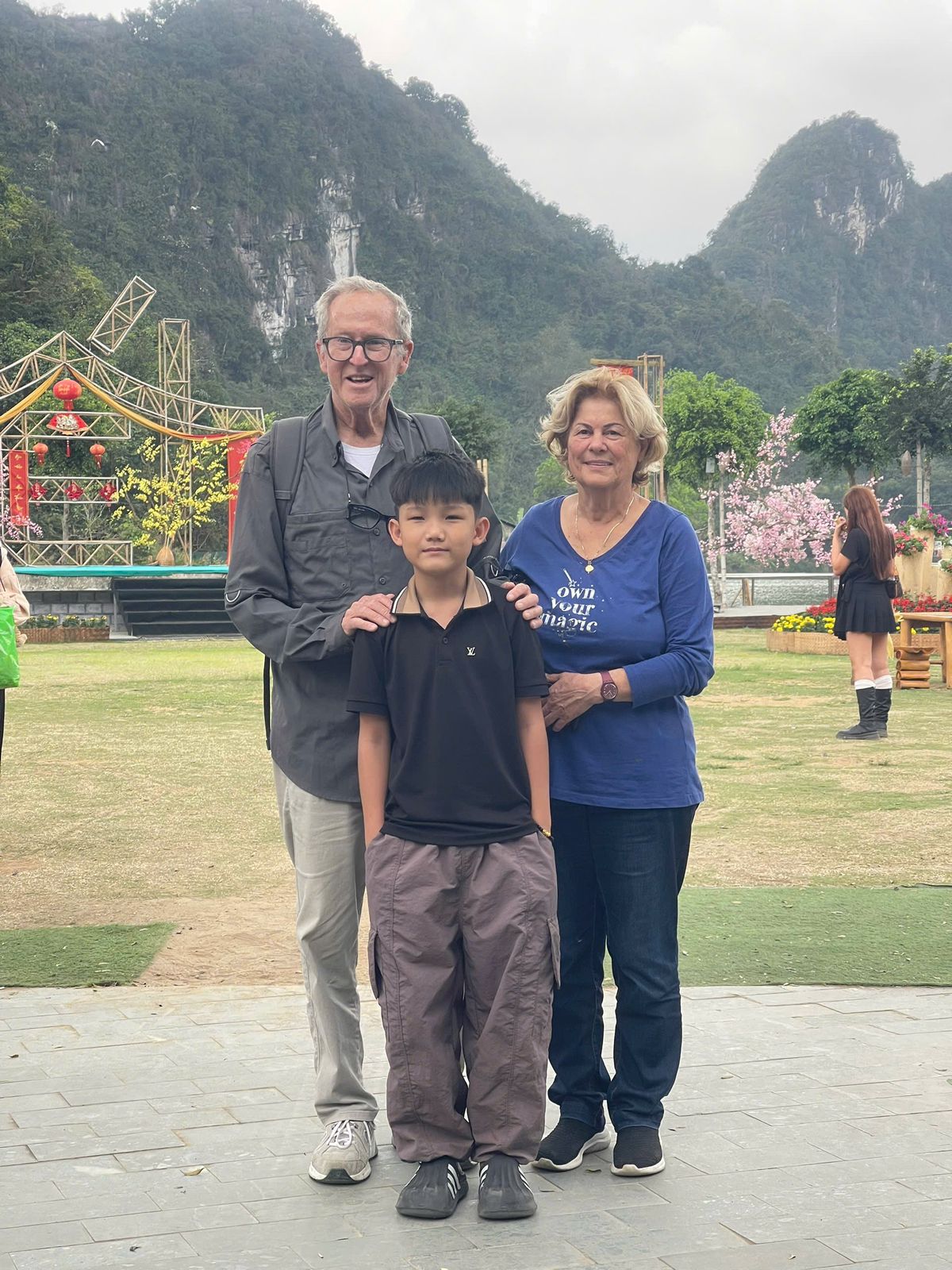 Travelers enjoying a private Vietnam trip