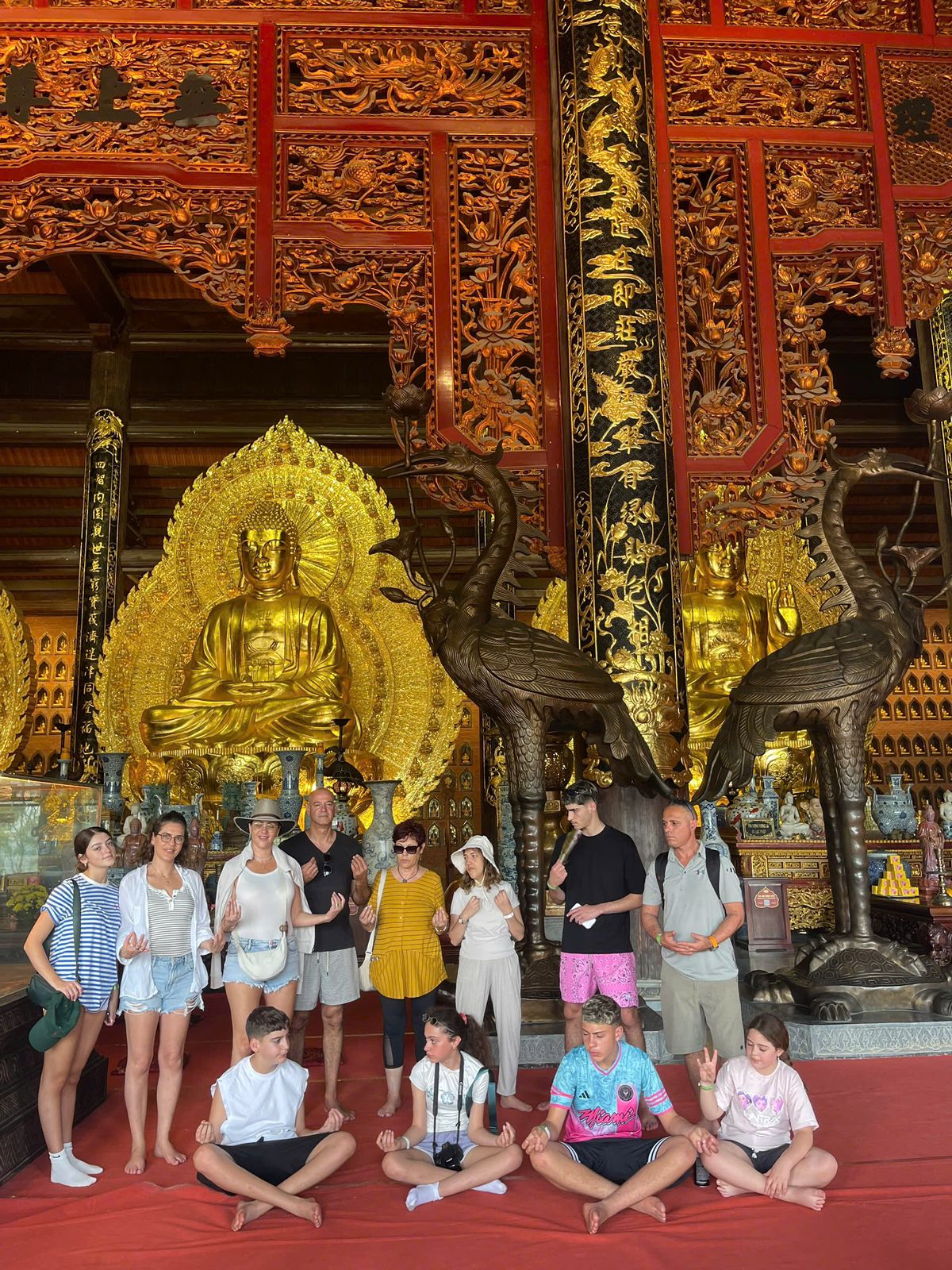 Travelers enjoying a private Vietnam trip