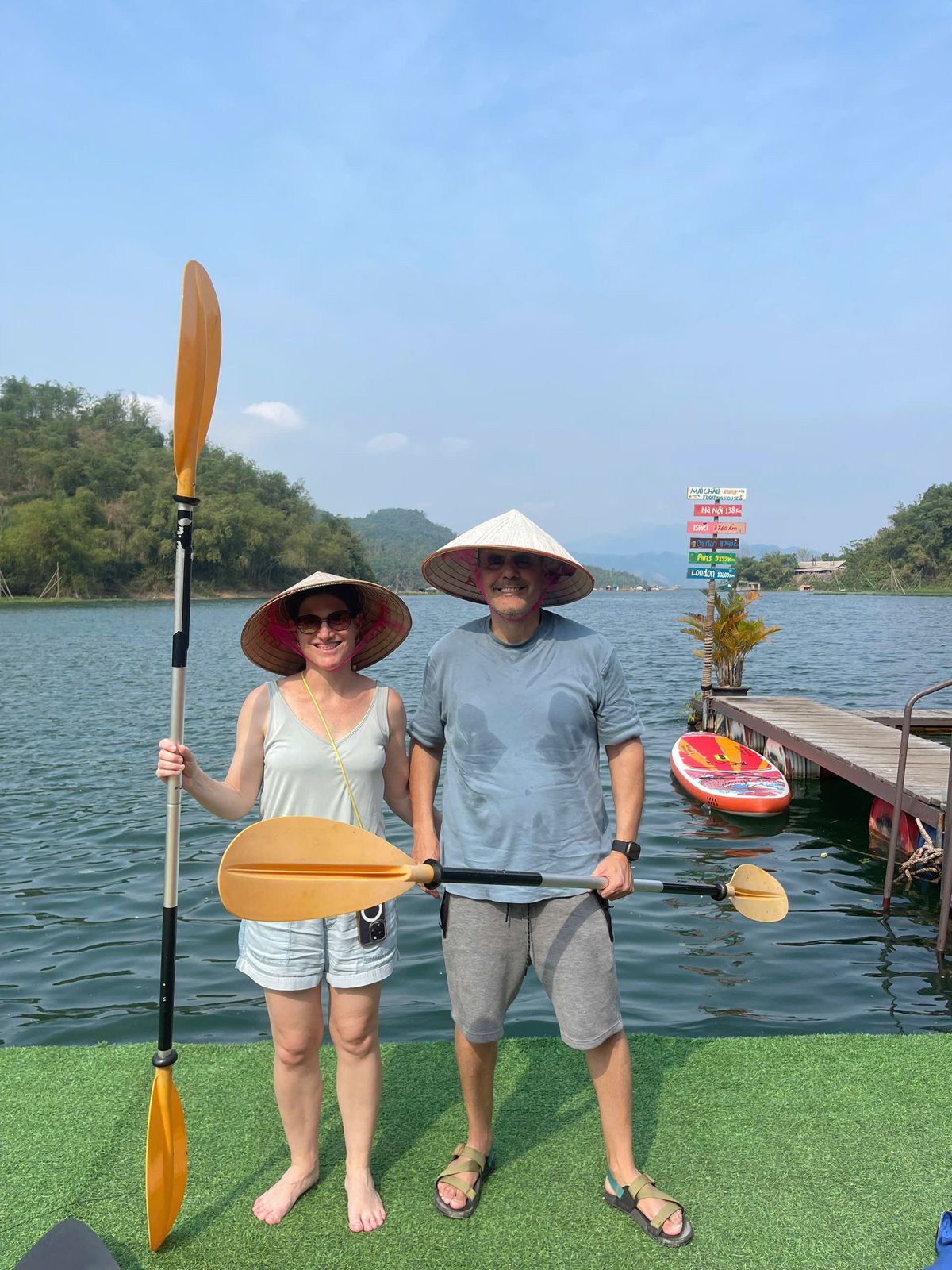 Travelers enjoying a private Vietnam trip